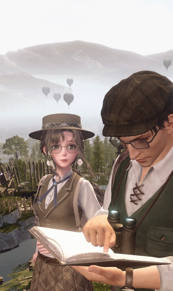 a longing look image