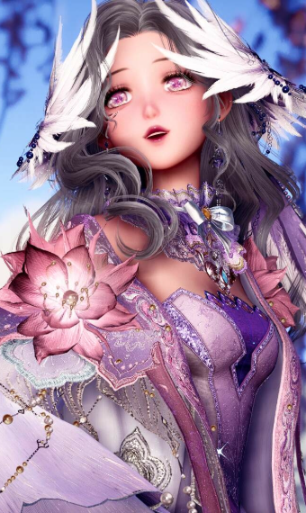 wisteria angel image