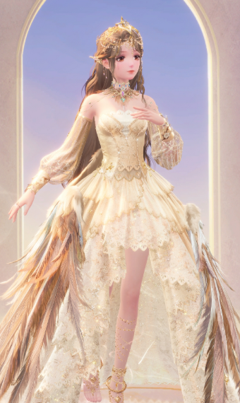 elf queen headpiece combo image