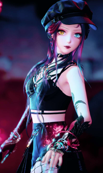 Edgy chick image