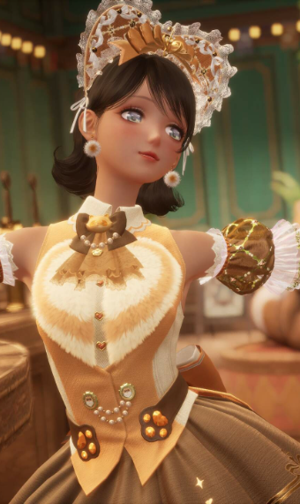 Chuckle Club Barmaid, Bibcoon cutie image