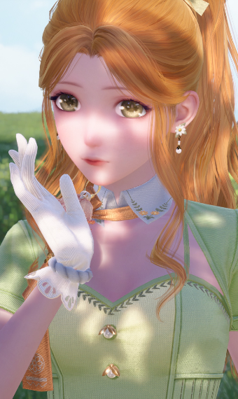 Farm girl image