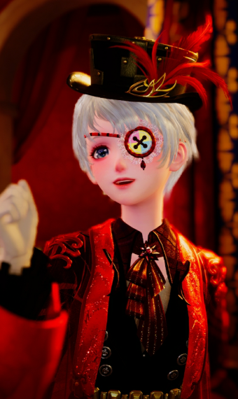 Ace Velvet v2 - Cards Behind the Curtains (OC) image