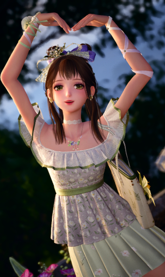 Pearly lily image