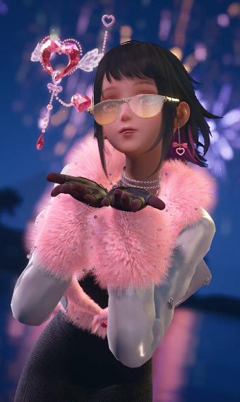 Pink Party Girl image
