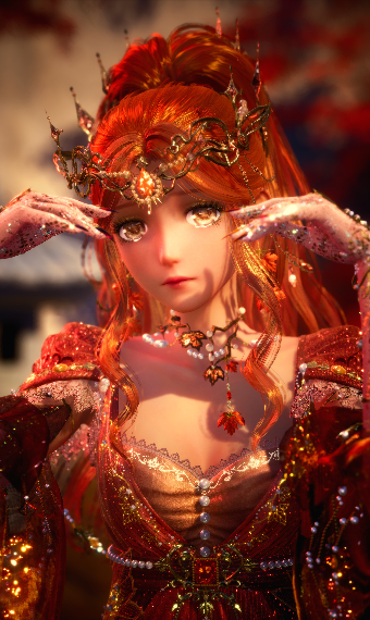 Collasiel, Daughter of the Golden Red Leaf image