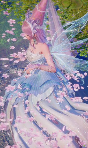 sakura lake fairy image