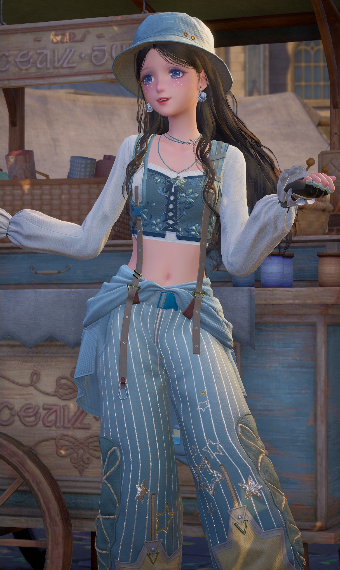 Baby blue walks image