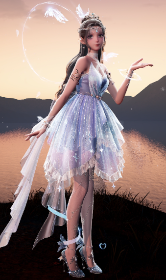 Generic blue princess image