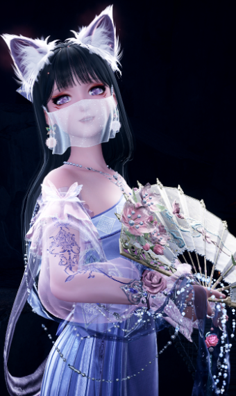 Orchid Whispering Mao [Danqing Season Outfit] image