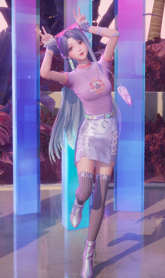 Bubblegum Holographic image