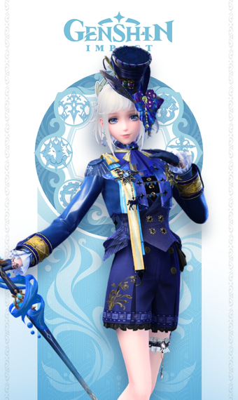 Lady Furina Ousia | Genshin Impact Cosplay image