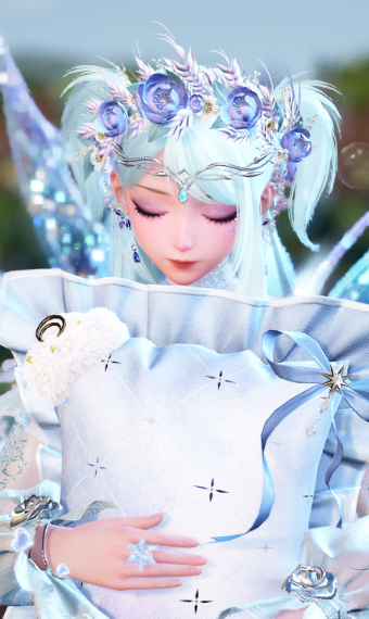Snowy sleep image
