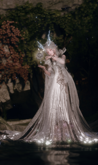 frosty stag image