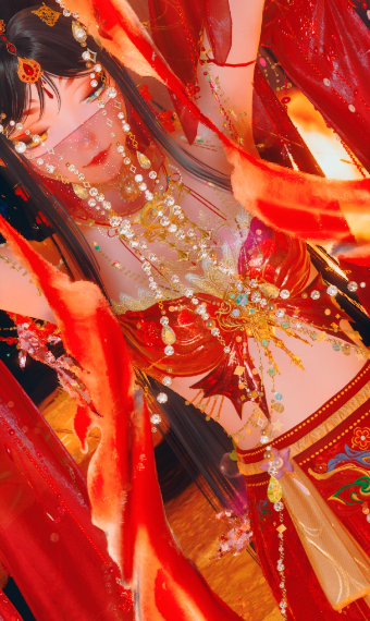 fire dancer image