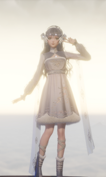 Angelic winter image