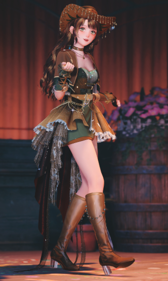 Cowgirl cabaret image