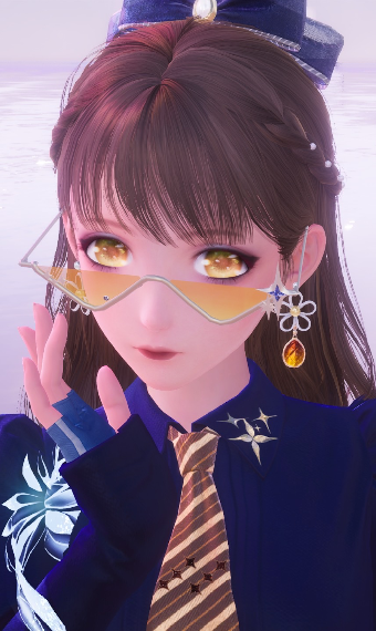 Amber Eyed Scholar image