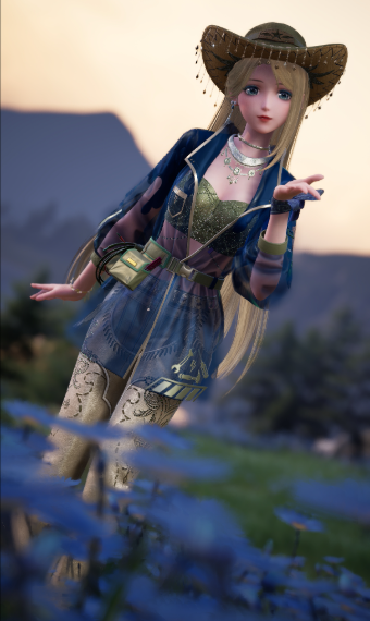 Sparkly Cow Girl image