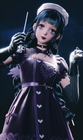 Goth Nurse Uniform image