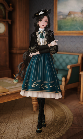 Poised in Turquoise image