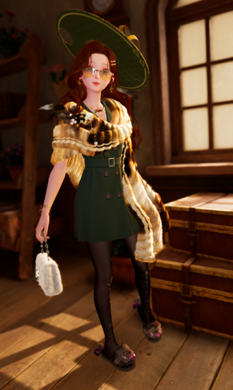 Elegant lady image