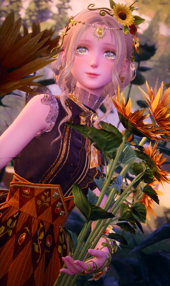 Sunflower princess image