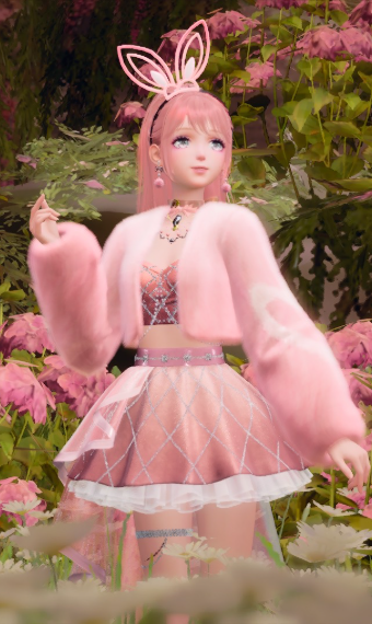Decked out in pink image