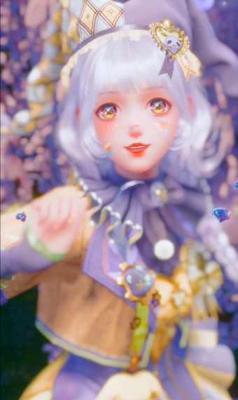 Colorful Clown image