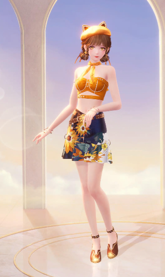 Sunset beach image
