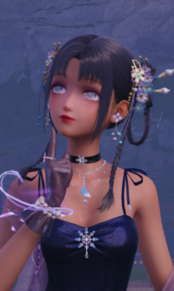 why so blue? image