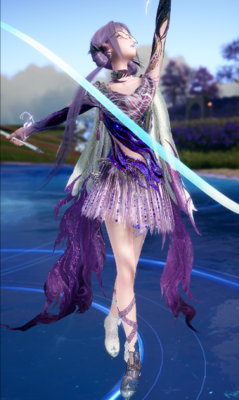 Purple Ice-Skater image