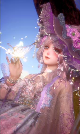 Butterfly witch image