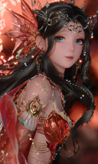 Crimson Mermaid image