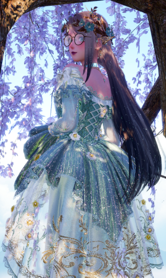 Custom Ability Outfit - Winged Hover | Flower Fae image
