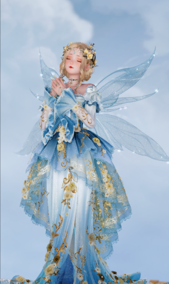 blue fairy princess image