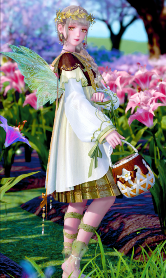 Planting fairy image