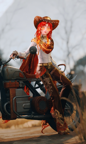 post apocalyptic cowgirl image