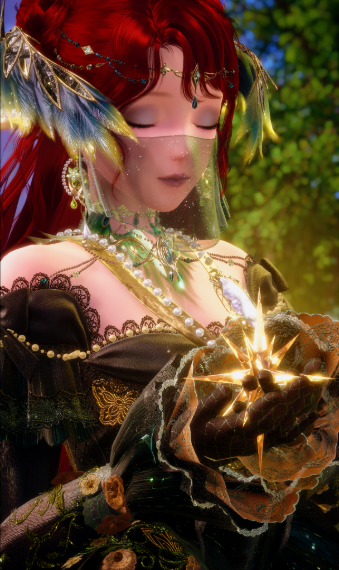 Glittering Witch image