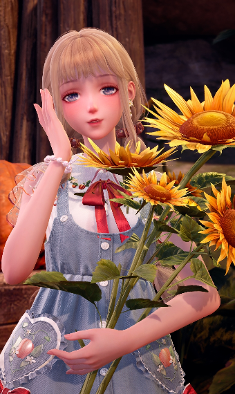lives with her grandmother outside of town image
