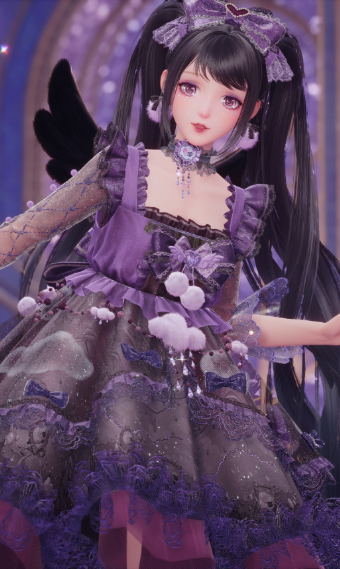 Kuromi Inspired image