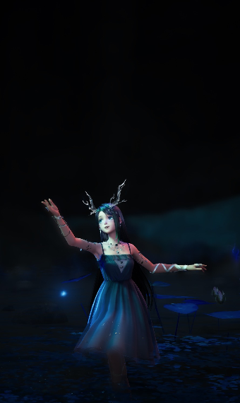 Reflected Starlight Deer image