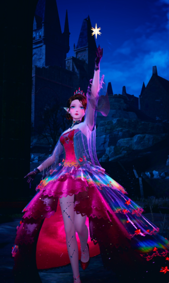Me as a vampire Princess for Halloween image