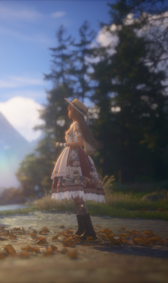 countryside girl image