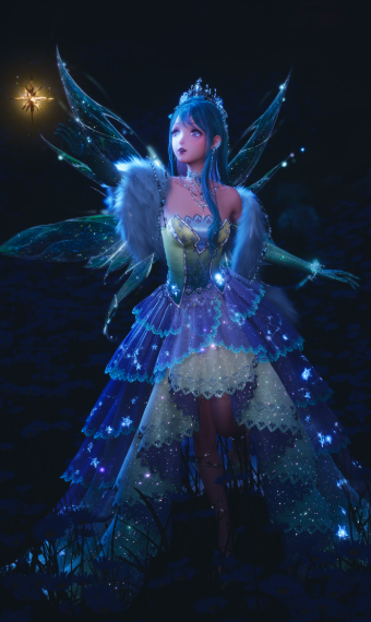 Aurora of the moonlight image