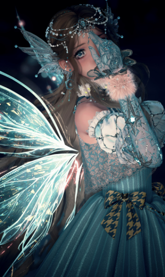 moonlit ice skater image