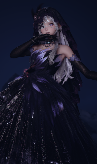 Goth bride at home image