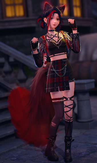 Black Cat Punk Rock image