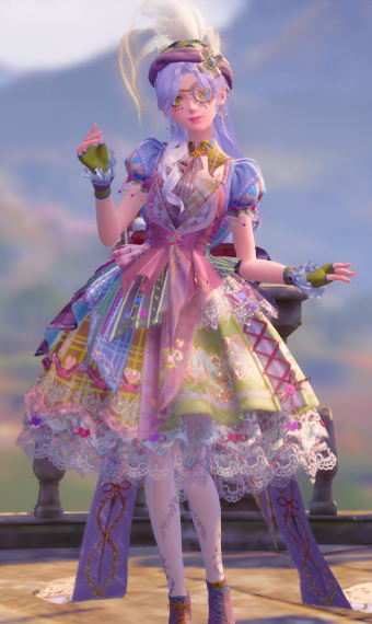Whimsical tea party image