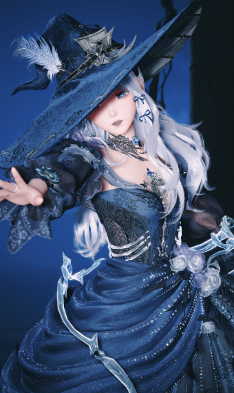 Necromancer witch image